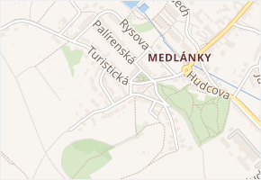 náměstí Odboje v obci Brno - mapa ulice