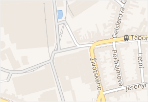 Neklanova v obci Brno - mapa ulice