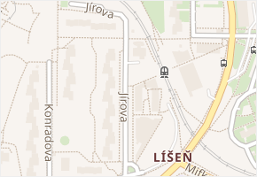 Novolíšeňská v obci Brno - mapa ulice