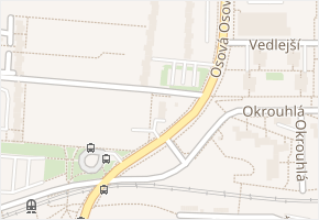Osová v obci Brno - mapa ulice