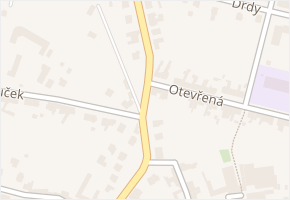 Ostrovačická v obci Brno - mapa ulice