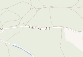 Panská lícha v obci Brno - mapa ulice
