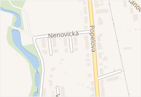 Pěnkinova v obci Brno - mapa ulice