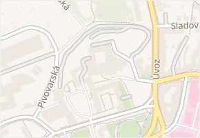 Pivovarská v obci Brno - mapa ulice