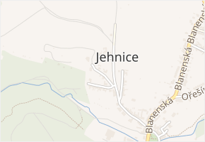 Plástky v obci Brno - mapa ulice