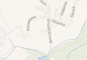 Pluháčkova v obci Brno - mapa ulice
