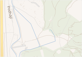 Podhájí v obci Brno - mapa ulice