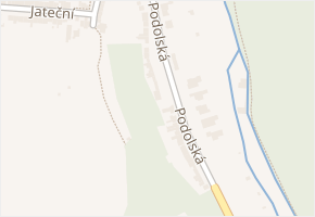 Podolská v obci Brno - mapa ulice