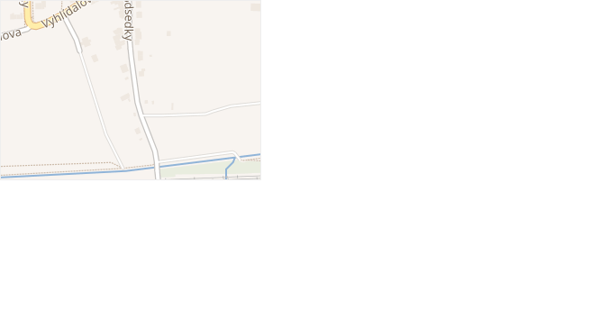 Podsedky v obci Brno - mapa ulice