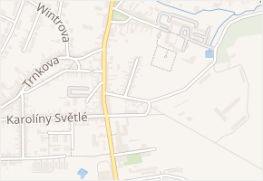 Poledníkova v obci Brno - mapa ulice