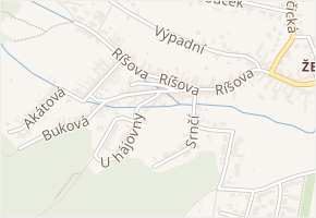 Pramenná v obci Brno - mapa ulice