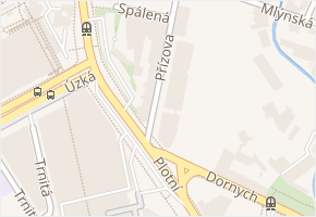 Přízova v obci Brno - mapa ulice