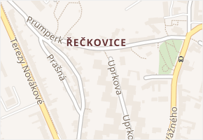 Prumperk v obci Brno - mapa ulice