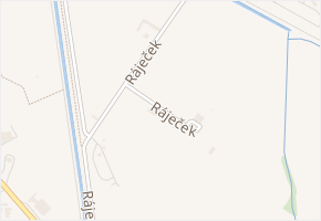 Ráječek v obci Brno - mapa ulice