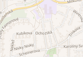 Rašelinová v obci Brno - mapa ulice