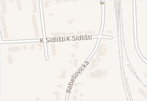 Rebešovická v obci Brno - mapa ulice