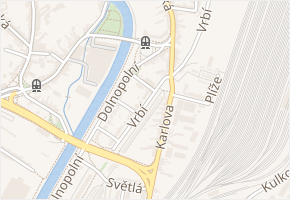 Sady v obci Brno - mapa ulice