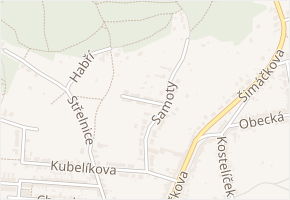 Slavomírova v obci Brno - mapa ulice