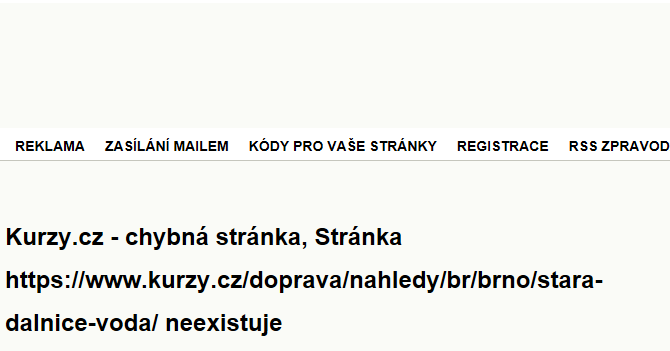 Stará dálnice - záplavové mapy stoleté vody