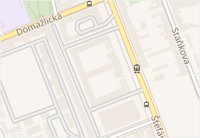 Štefánikova v obci Brno - mapa ulice