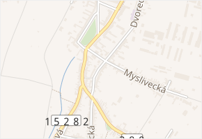 Střížova v obci Brno - mapa ulice
