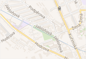Suzova v obci Brno - mapa ulice