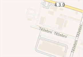 Těžební v obci Brno - mapa ulice