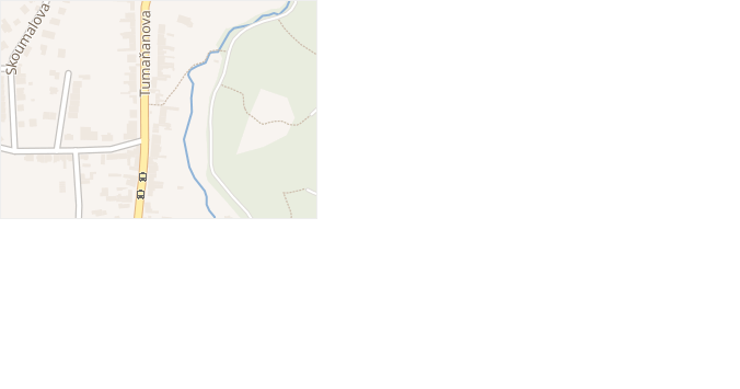 Tumaňanova v obci Brno - mapa ulice