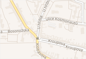 U hřiště v obci Brno - mapa ulice