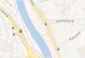 U zoologické zahrady v obci Brno - mapa ulice