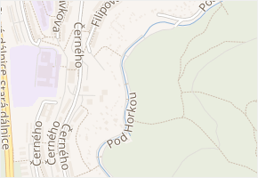 Údolí oddechu v obci Brno - mapa ulice