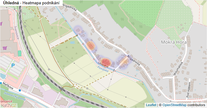 Úhledná - mapa podnikání