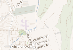 Uhlířova v obci Brno - mapa ulice