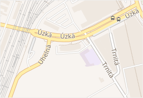 Úzká v obci Brno - mapa ulice