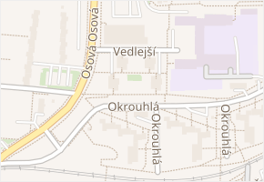 Vedlejší v obci Brno - mapa ulice