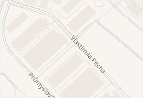 Vlastimila Pecha v obci Brno - mapa ulice