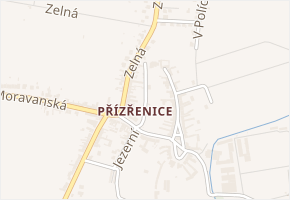 Za Hasičkou v obci Brno - mapa ulice