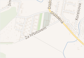 Za hřbitovem v obci Brno - mapa ulice