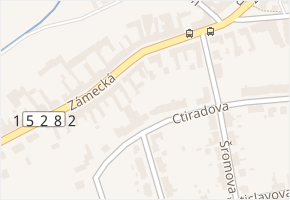 Zámecká v obci Brno - mapa ulice