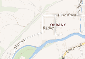 Zázmolí v obci Brno - mapa ulice