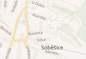 Zdislavina v obci Brno - mapa ulice