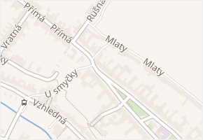 Ztracená v obci Brno - mapa ulice