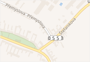 Přemyslova v obci Brodek u Přerova - mapa ulice