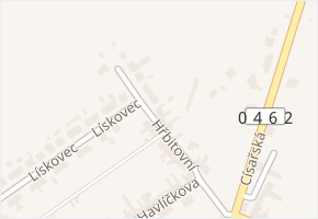 Hřbitovní v obci Brodek u Prostějova - mapa ulice
