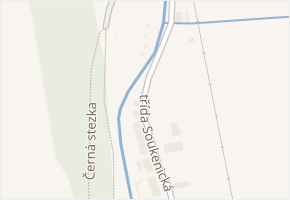 třída Soukenická v obci Broumov - mapa ulice