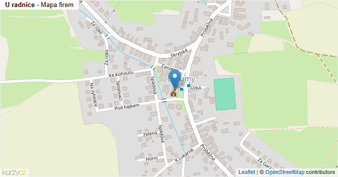 U radnice - mapa firem