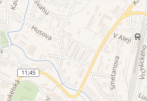 Alšova v obci Bruntál - mapa ulice