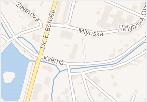 Květná v obci Bruntál - mapa ulice