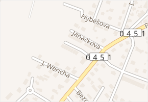 Na Vyhlídce v obci Bruntál - mapa ulice