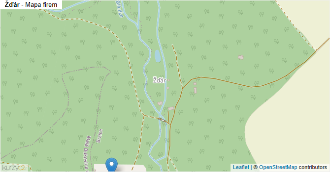 Žďár - mapa firem